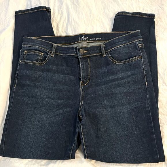 Soho New York Company Jeans Ankle Jean Size 12 - Picture 1 of 7